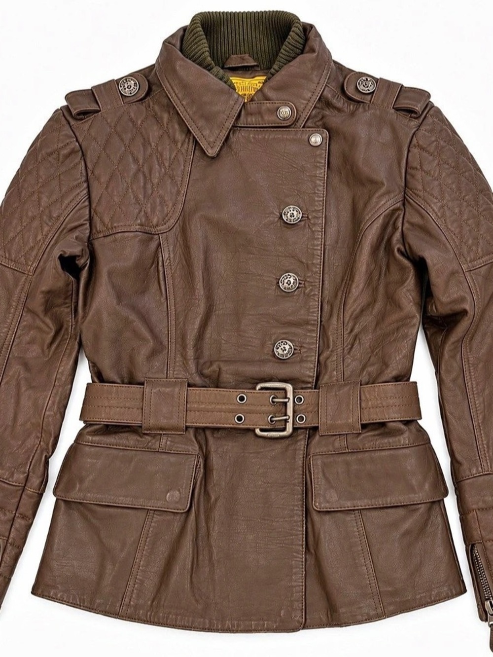 ROLAND SANDS DESIGN Oxford 100% Leather Riding/Western Jacket – Women’s Mediun